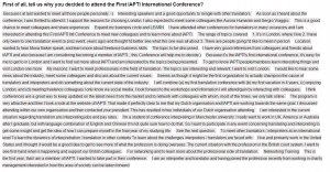 Why attend IAPTI