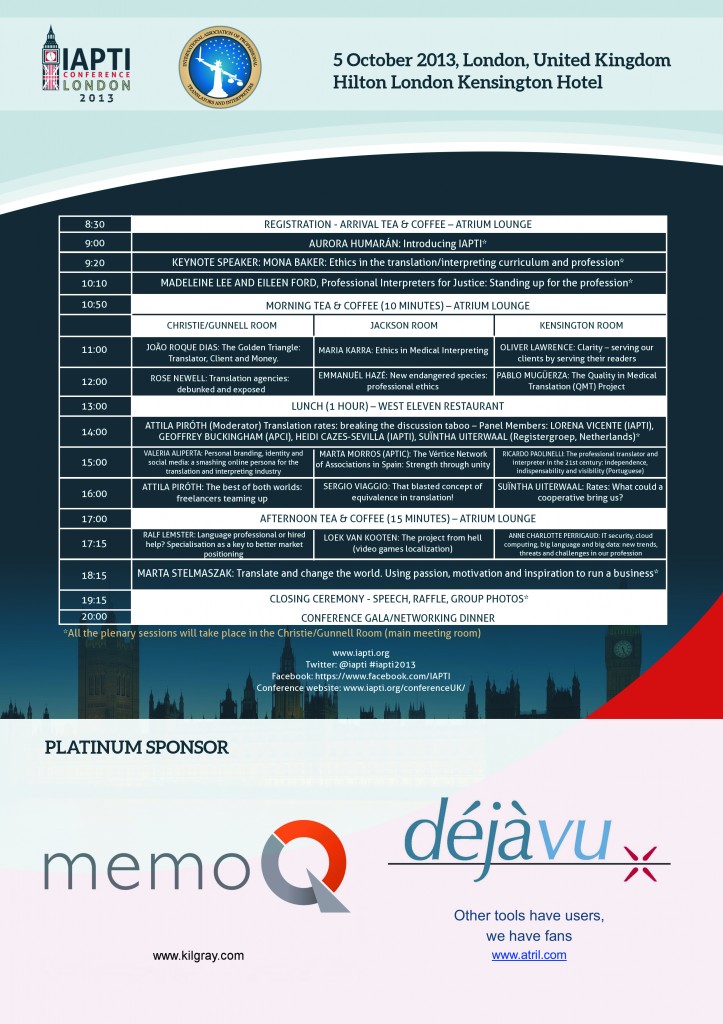 IAPTI Conference Programme