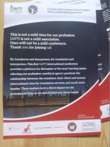 IAPTI Programme
